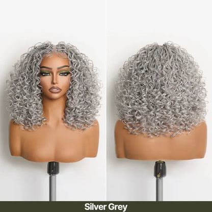 ✨13x6 HD Lace Boho Braids Wig | Glueless Wear & Go Water Wave